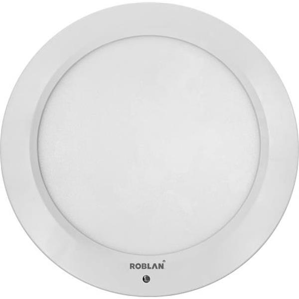 ROBLAN LPANEL18G Downlight LED Circular 18W 100-240V 1440lm CCT 3000-6500K 225x22mm, aro blanco sensor PIR/L