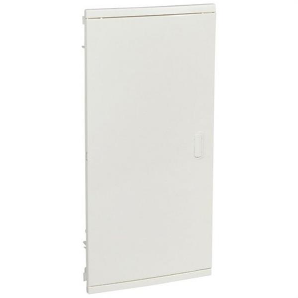 LEGRAND 001514 Caja empotrar 4 filas 48 + 8 módulos puerta aislante RAL9010