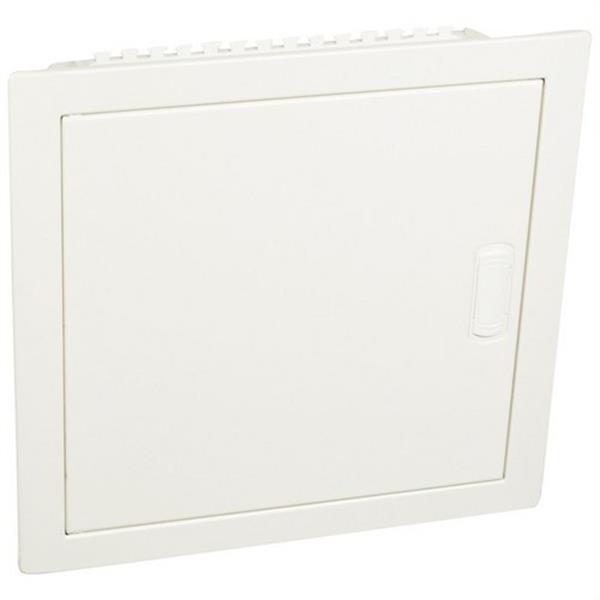 LEGRAND 001531 Caja empotrar 1 fila 12 + 2 módulos con marco + puerta metálica