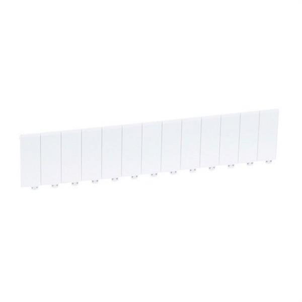 LEGRAND 001662 Obturador 13 módulos blanco