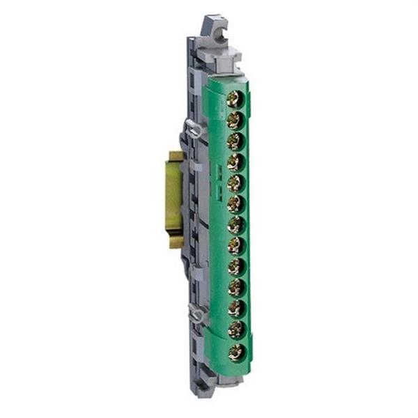 LEGRAND 004834 Borna TT 1 entrada /12 salidas verde