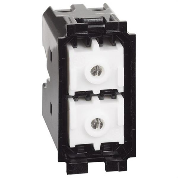 BTICINO K4036 Pulsador doble 10A 250VCA LIVING NOW 1 módulo, no interblocados