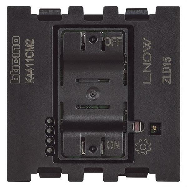 BTICINO K4411CM2 Interruptor de iluminación conectado 5-300W 230VCA LIVING NOW W/NETATMO 2 módulos