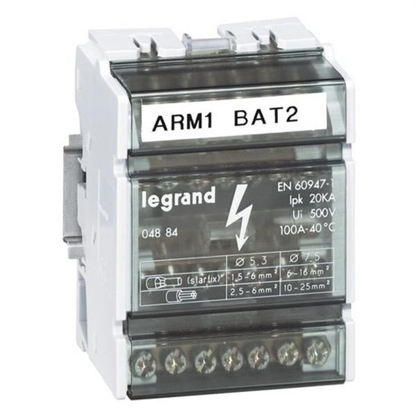 LEGRAND 004884 *REPARTIDOR TETRAPOLAR 100A LEXIC