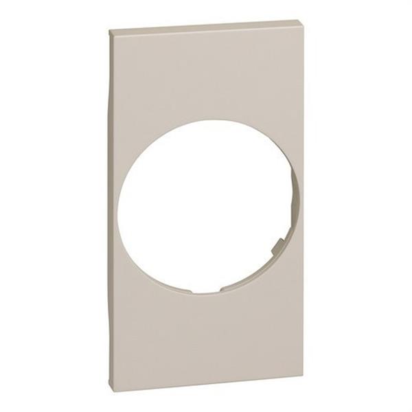 BTICINO KM04 Placa frontal LIVING NOW 2 módulos para base enchufe multiestándar ref.4141, sand
