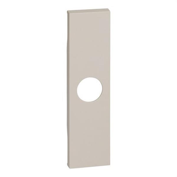 BTICINO KM08 Placa frontal LIVING NOW 1 módulo para bases de TV ref.4371-4953, sand