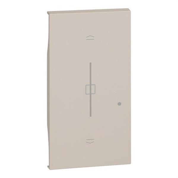 BTICINO KM32M2 Tecla persianas LIVING NOW W/NETATMO 2 módulos para productos cableados, sand