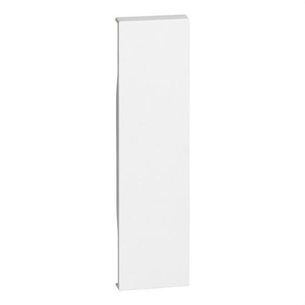 BTICINO KW00 Placa frontal LIVING NOW 1 módulo para módulos ciegos ref.4950, blanco