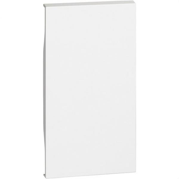 BTICINO KW00M2 Placa frontal LIVING NOW 2 módulos para módulos ciegos ref.4950, blanco