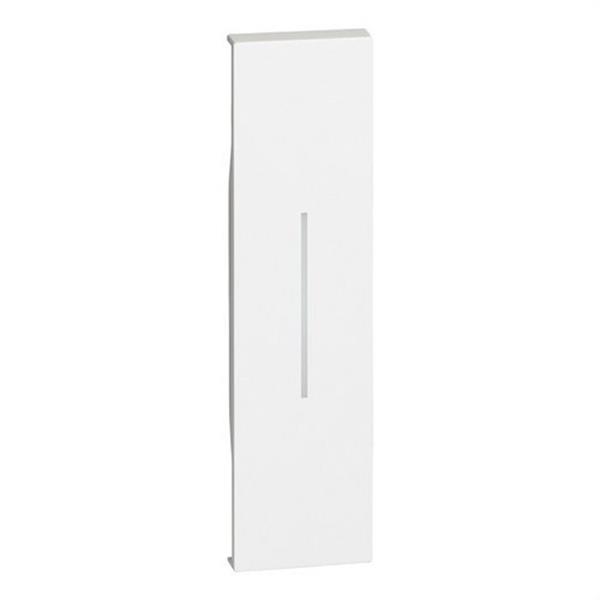 BTICINO KW01 Tecla LIVING NOW 1 módulo, iluminable, blanco
