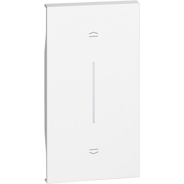 BTICINO KW05M2 Tecla persianas LIVING NOW, 2 módulos para ref.K4037, blanco