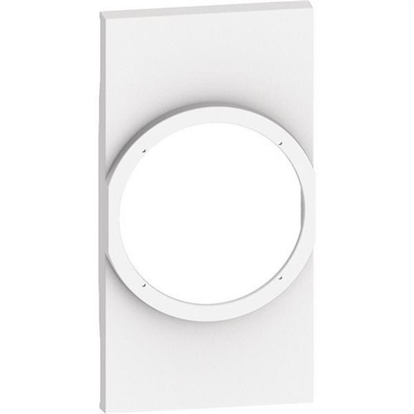 BTICINO KW34M2 Frontal para Gateway 2P+T LIVING NOW W/NETATMO con base de corriente integrada, blanco