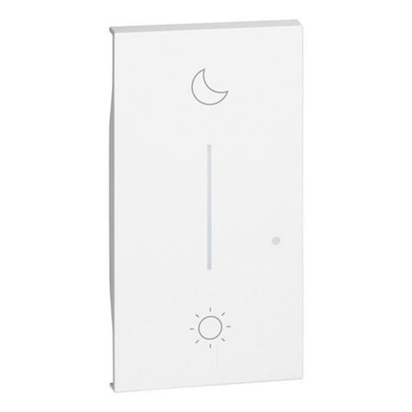 BTICINO KW41M2 Tecla comando Día/Noche LIVING NOW W/NETATMO 2 módulos para comandos inalámbricos, blanco