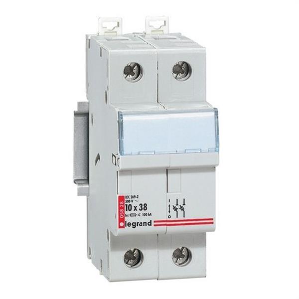 LEGRAND 005828 Cortacircuitos seccionable T0 2P LEXIC