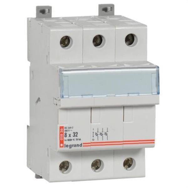 LEGRAND 005836 Cortacircuitos seccionable T00 3P LEXIC