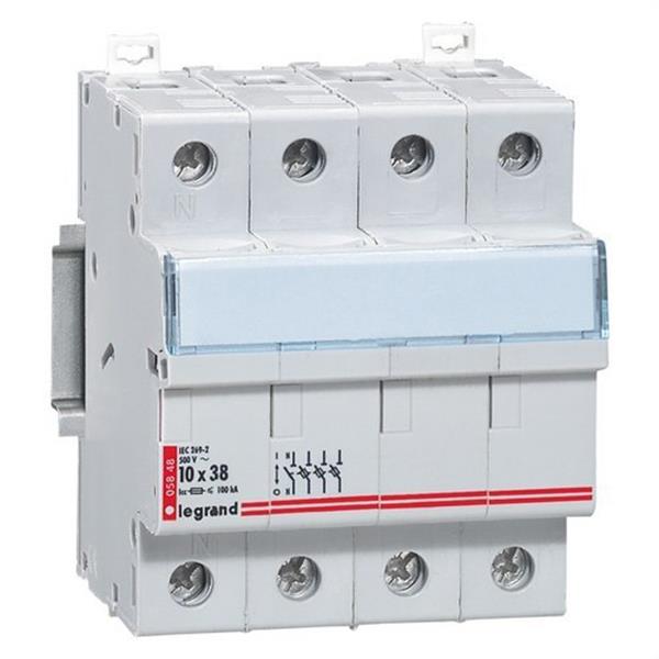 LEGRAND 005848 Cortacircuitos seccionable T0 3P + N LEXIC
