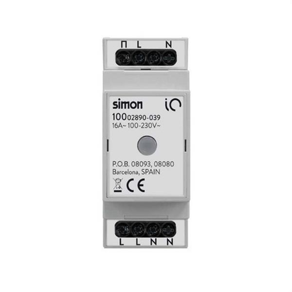 SIMON 10002890-039 Interruptor (DIN) SIMON 100 apagado total iluminación iO