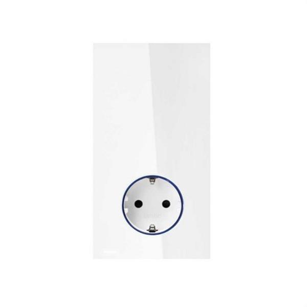 SIMON 10032108-130 Kit base de enchufe schuko HUB PRO iO Simon 100 blanco