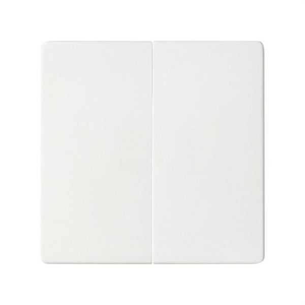 SIMON 8200026-090 Tecla doble SIMON 82 para mecanismos blanco mate