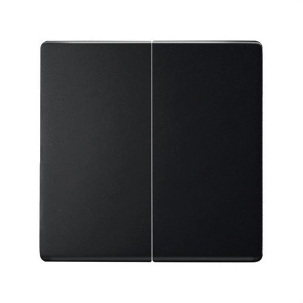SIMON 8200026-098 Tecla doble SIMON 82 para mecanismos negro mate