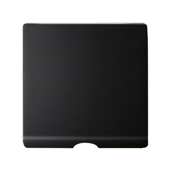 SIMON 8200051-098 Tapa salida cables SIMON 82 negro mate