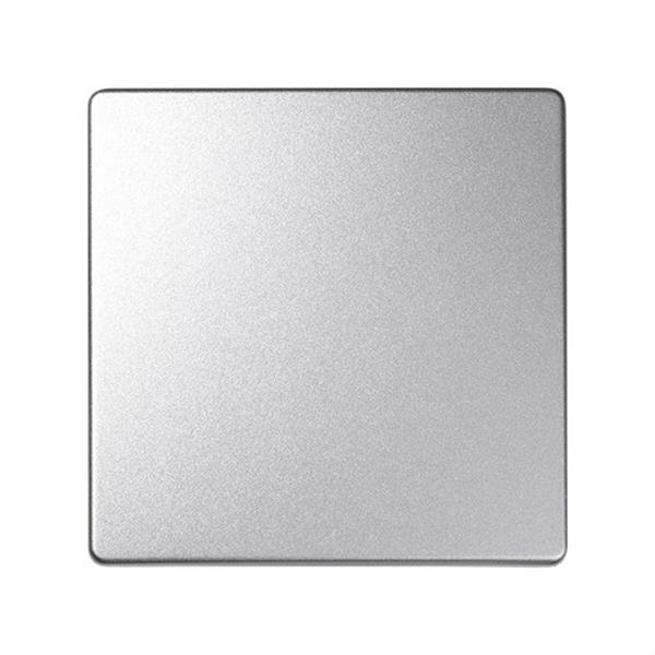 SIMON 8200101-093 Interruptor SIMON 82 unipolar embornamiento rápido+tecla 10AX aluminio frío