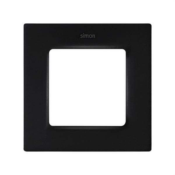 SIMON 8200617-098 Marco SIMON 82 con 1 elemento negro mate