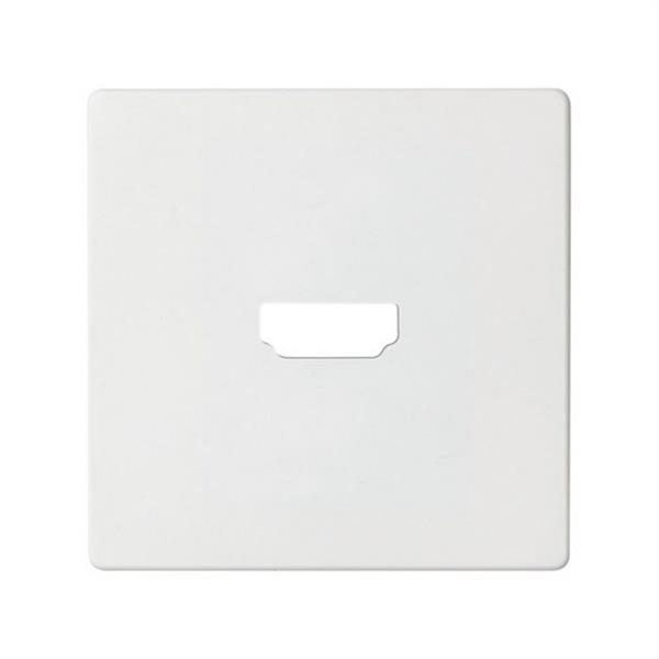SIMON 8201094-090 Placa conector HDMI Simon 82 blanco mate