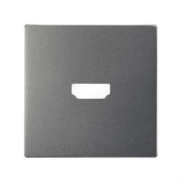 SIMON 8201094-096 Placa conector HDMI Simon 82 titanio