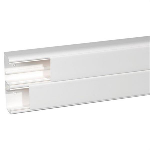 LEGRAND 010427 Canal monobloc 50x150mm 2 compartimentos PVC blanco