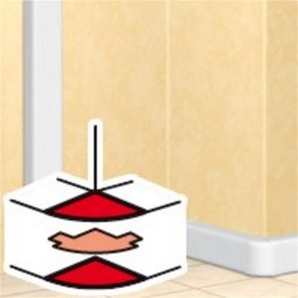 LEGRAND 010635 Angulo exterior variable DLP 60-120° altura 50mm 2 contactos