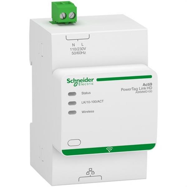 SCHNEIDER ELECTRIC A9XMWD100 Concentrador DIN Powertag LINK HD 100