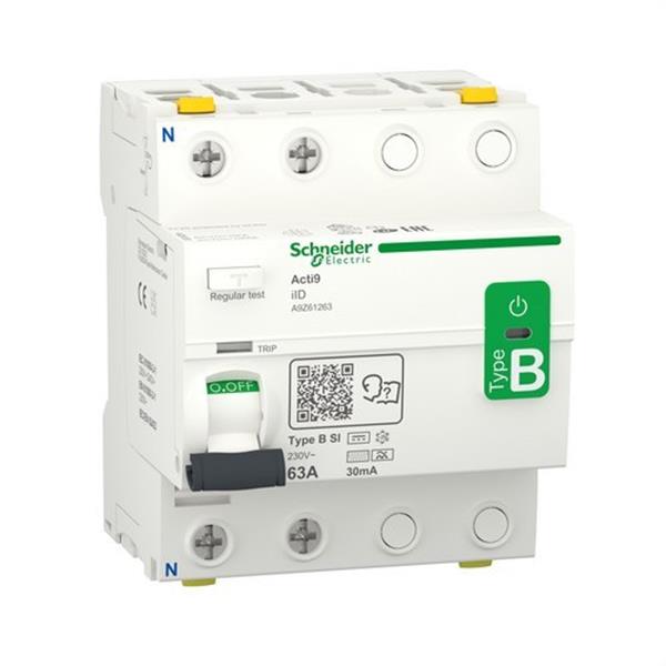 SCHNEIDER ELECTRIC A9Z61263 Disyuntor Acti9-Iid 2P 63A 30mA B SI