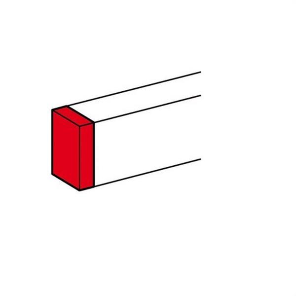 LEGRAND 011158 Tapa final aluminio 50x105mm