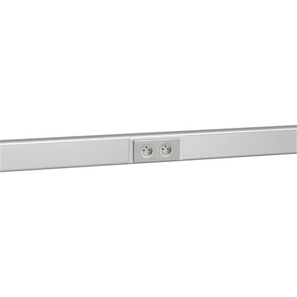 LEGRAND 011168 Soporte universal aluminio 2 mecanismos