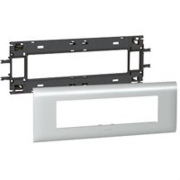 LEGRAND 011218 Adaptador MOSAIC aluminio 8 módulos T/85mm