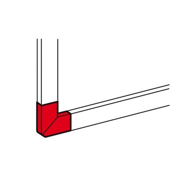 LEGRAND 011243 Angulo plano 50x105mm aluminio