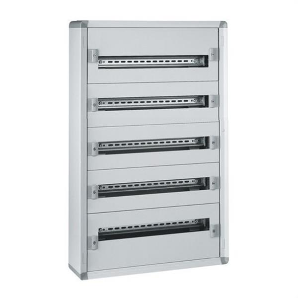 LEGRAND 020005 Caja XL3 160 superficie metal 5 filas