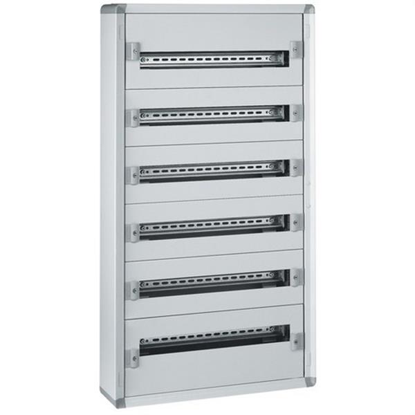LEGRAND 020006 Caja XL3 160 superficie metal 6 filas