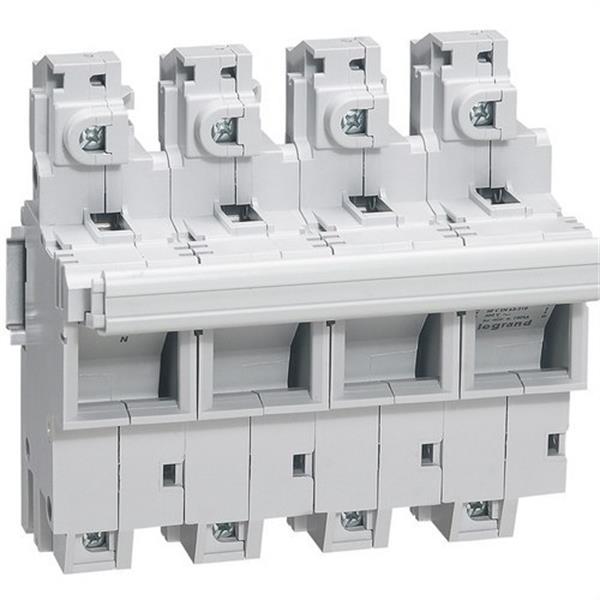 LEGRAND 021505 Base fusible seccionable T1 fijación tornillo rail 6 módulos