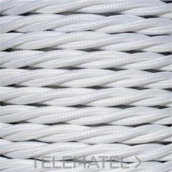 ALVICO BTPP-603FWH Cable trenzado 3x1,5mm blanco