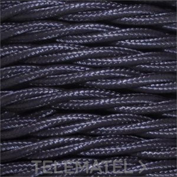 ALVICO BTWP-353MD Cable trenzado PVC 2x075mm midnight blue