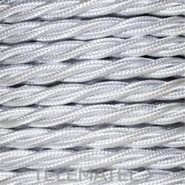 ALVICO BTWP-353PS Cable trenzado PVC 2x0,75mm perla