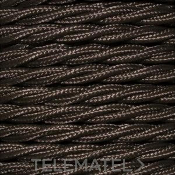 ALVICO BTWP-353UB Cable trenzado 2x0,75mm uniform brown