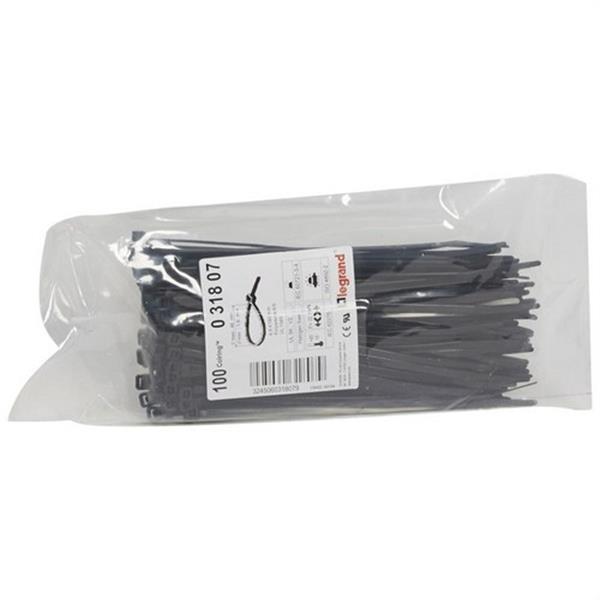 LEGRAND 031807 Collarín negro 4,6x180mm
