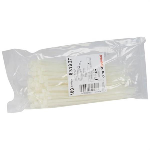 LEGRAND 031827 Collarín blanco 4,6x180mm