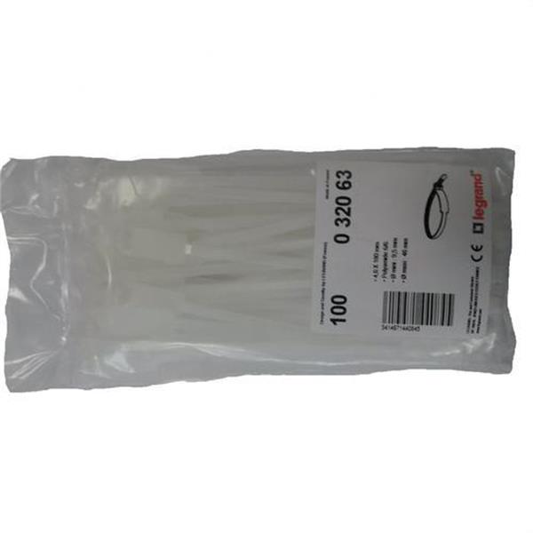LEGRAND 032063 Collarín + placa señalización P6/6 incolora diámetro 10 46mm