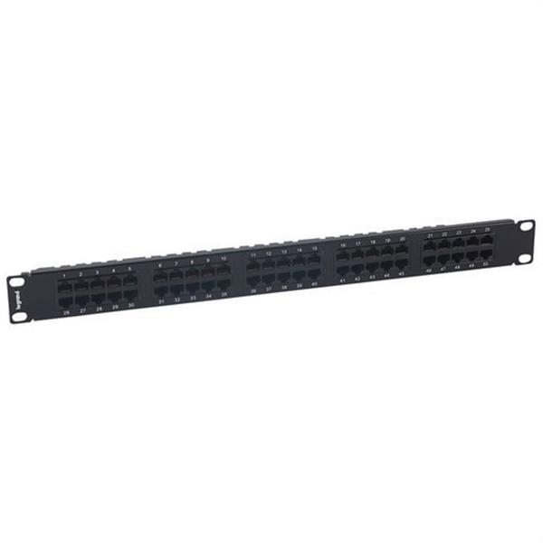 LEGRAND 033579 Panel teléfono 19" 1U 50P con 110