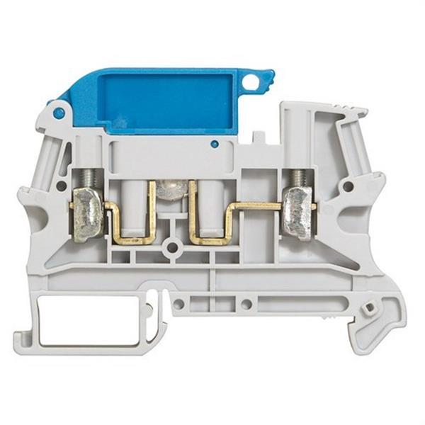 LEGRAND 037182 Borna VIKING3 4mm² para circuito neutro gris azul