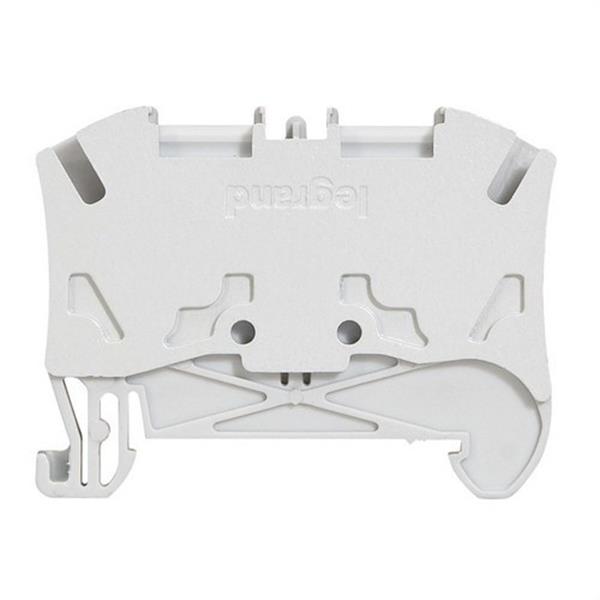 LEGRAND 037261 Borna conexión VIKING3 4mm² 2 conductores paso 6mm gris